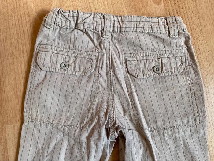 Beau pantacourt beige Vertbaudet T. 4 ans/102 cm garçon TBE - photo numéro 4