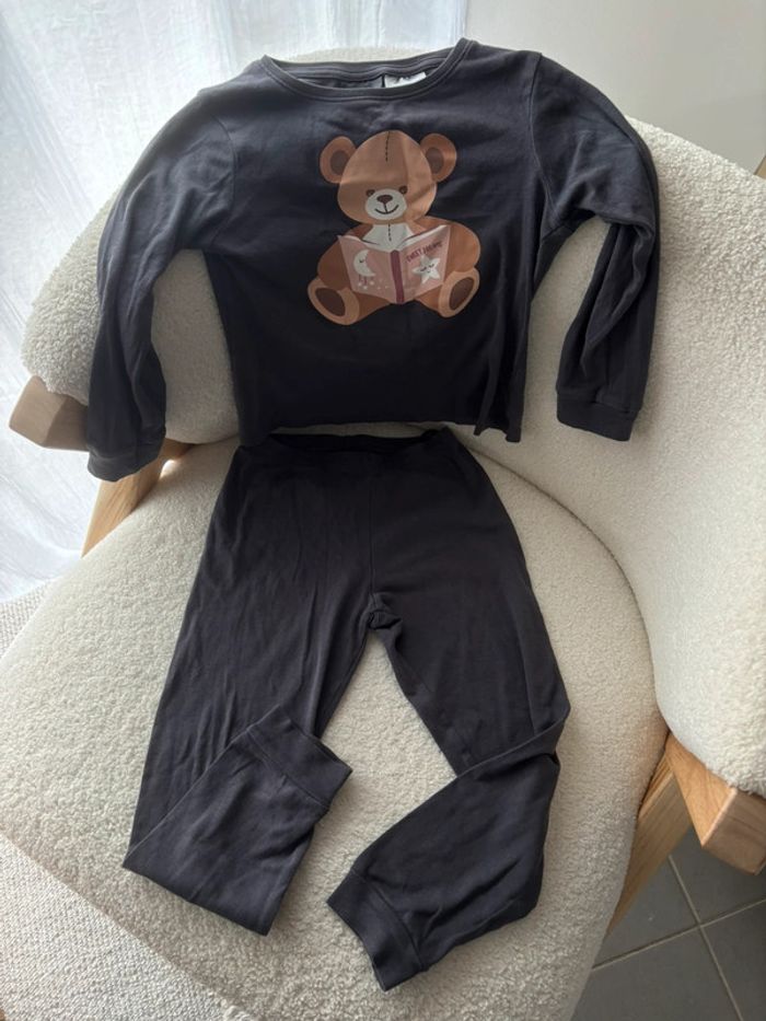 Pyjama ourson 4/6 ans H&M Très bon état - photo numéro 2