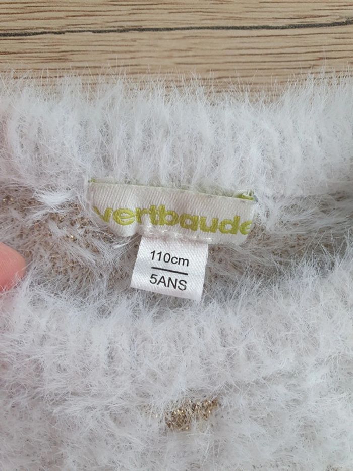Pull chaud vertbaudet 5ans - photo numéro 2