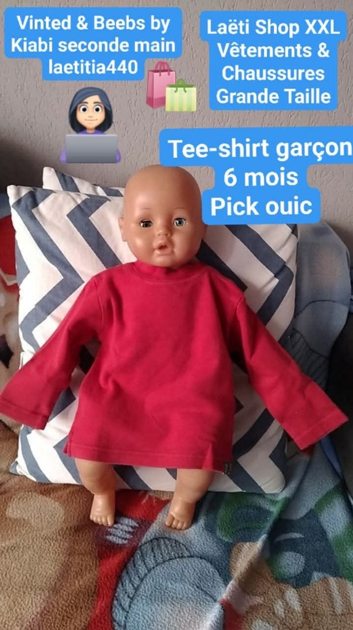 Tee-shirt 6 mois garçon