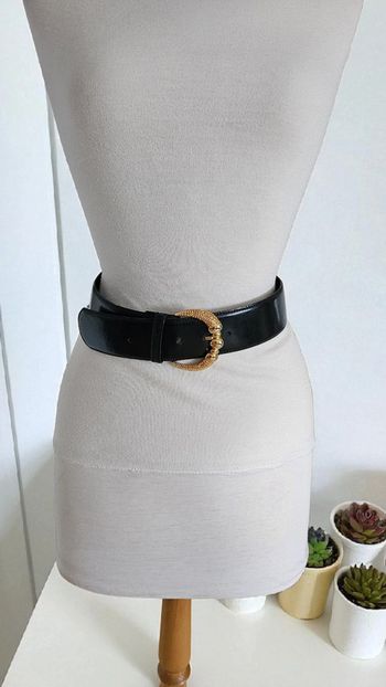 Ceinture chambord noir taille 70 cm