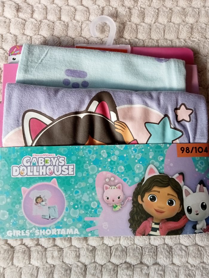 Pyjama short gabby chat 3/4 ans