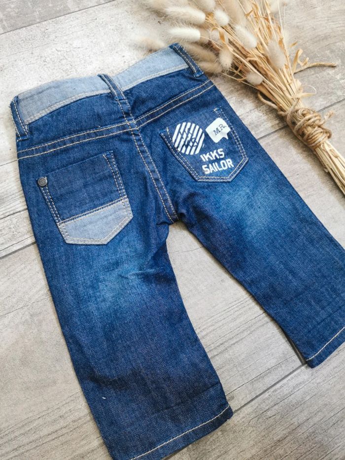 🌺IKKS Très beau Jean bleu Neuf 3mois mr ikks - photo numéro 9