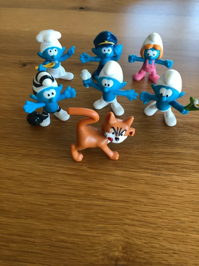Schtroumpfs lot de 7 pièces