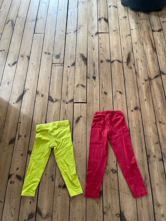 Lot de deux leggings, six ans - photo numéro 6