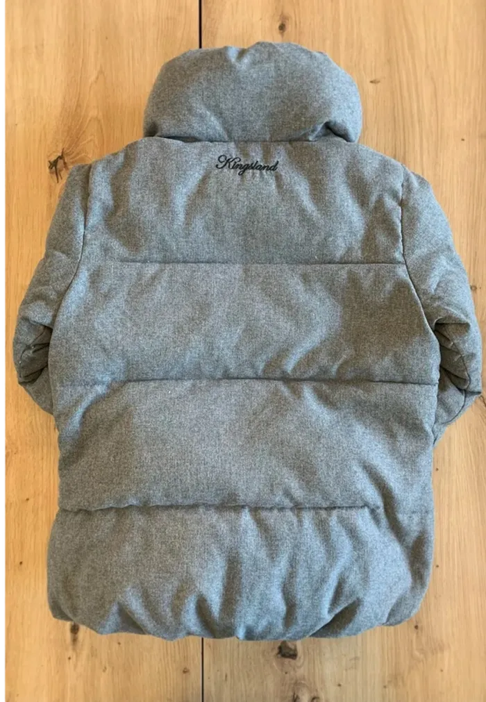 Doudoune Kingsland – Taille M – Gris – Très Bon État - photo numéro 2