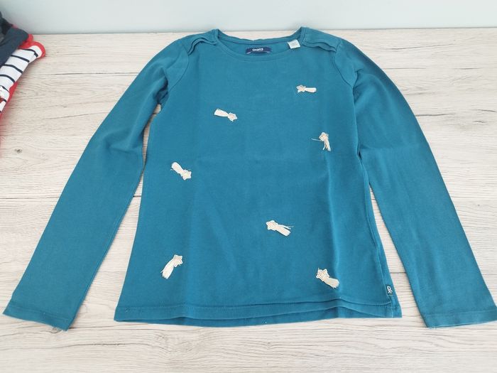 Tee-shirt manches longues fille 8 ans