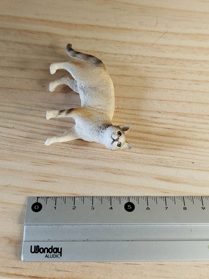 Schleich chat beige vintage Figurine Animal domestique - photo numéro 6