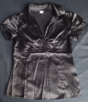 chemise noire taille S neuve