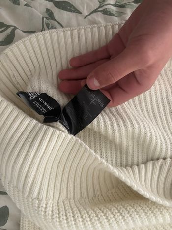 Pull stone island couleur crème 