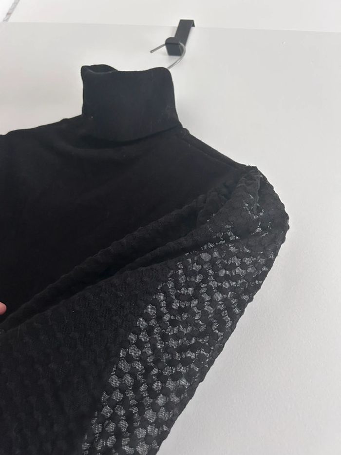 Pull Zara col roulé taille s - photo numéro 2