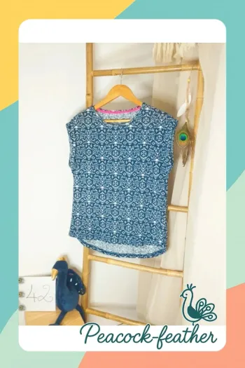 T-shirt bleu 42