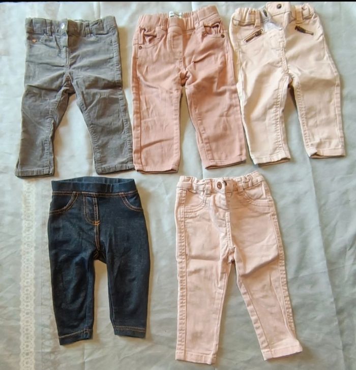 Lot jeans 12 mois
