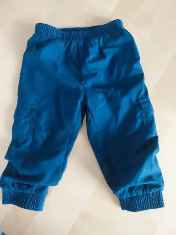 Pantalon Jogging bébé 18 mois bleu marine