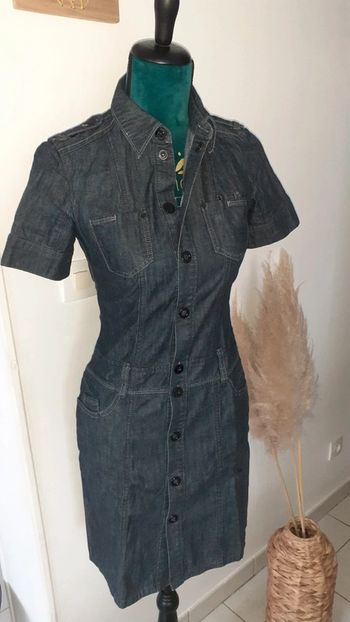 Jolie robe en jean esprit vintage