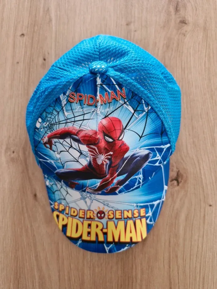 Casquette Spider-Man bleue – Enfant-Neuf