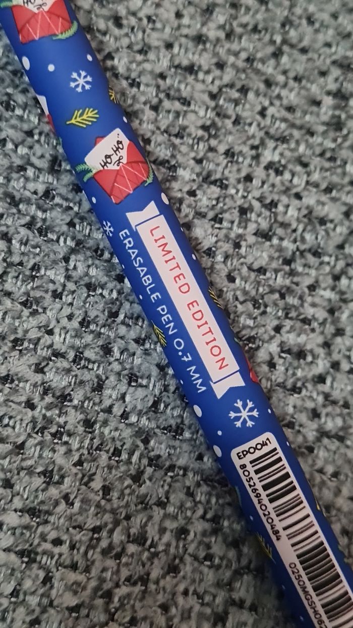 Legami Père Noel Bleu édition UK Angleterre qui n'a jamais été commercialisé en Europe EP0041 - photo numéro 4