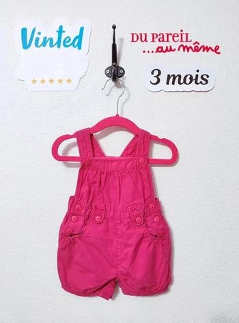 Salopette bébé fille taille 3 mois DPAM