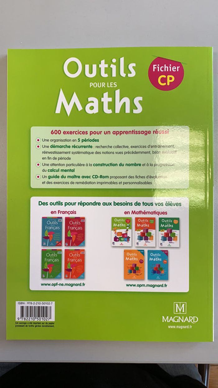 Outils pour les maths CP - photo numéro 2