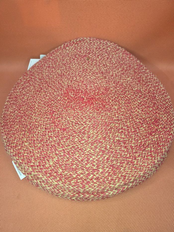 Lot de 8 Sets de Table Ronds en Jute Tressée (35 cm) – Neuf - photo numéro 1