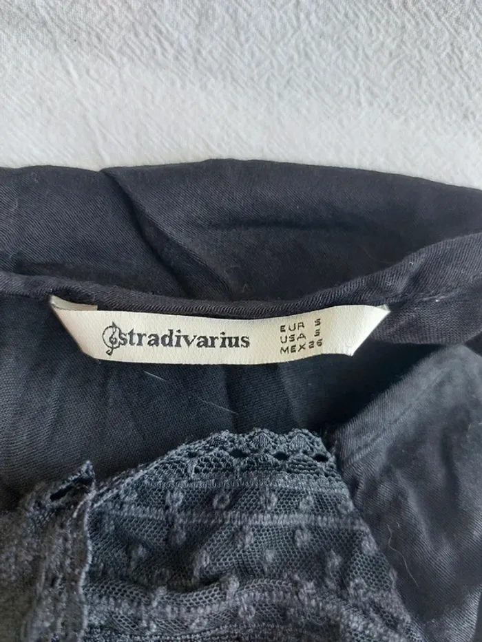 Débardeur Stradivarius – S – Noir – État : Excellent - photo numéro 3