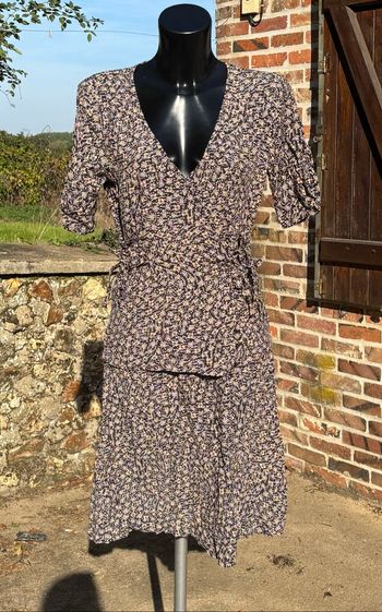 🌸 Robe Sessùn à motifs – Taille 36