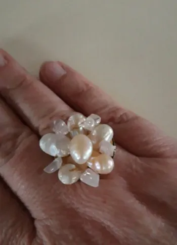 Jolie bague fantaisie ajustable