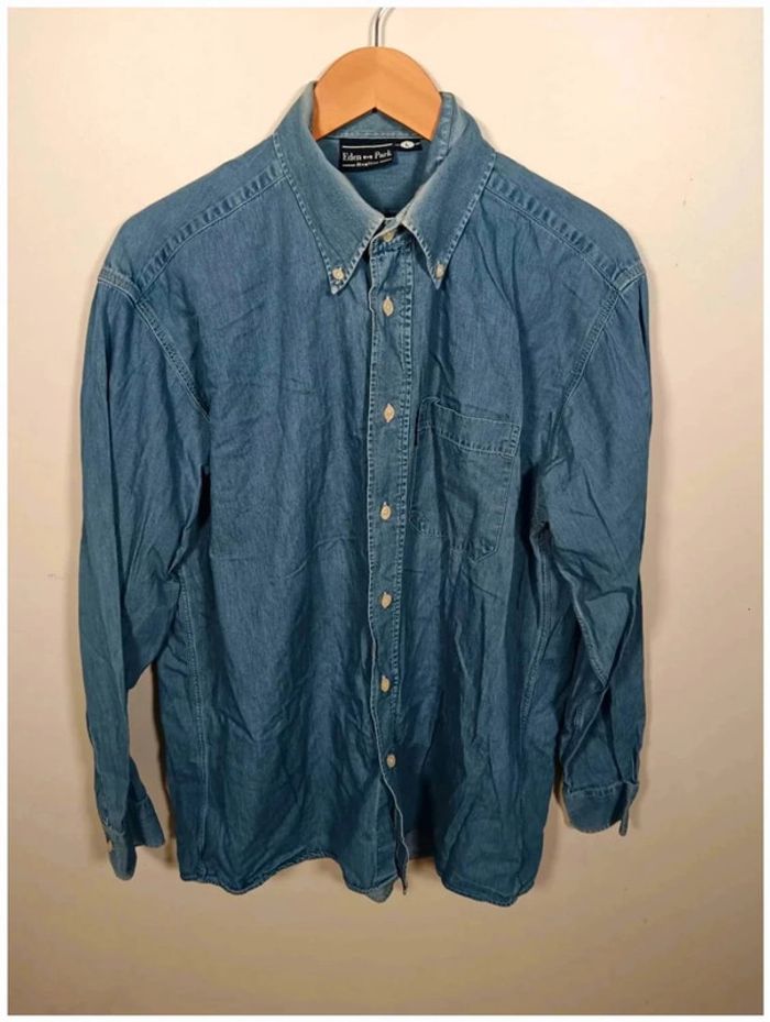 C14 chemise bleu Eden Park L