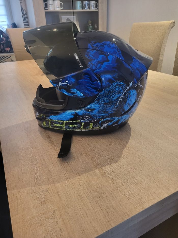 Casque moto - photo numéro 3