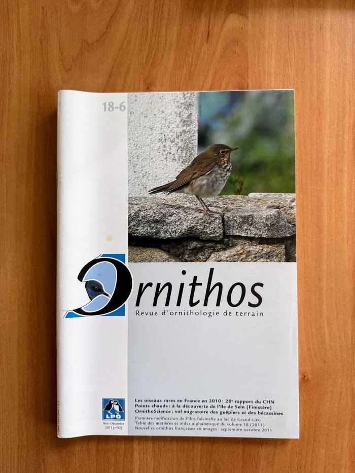 Lot de 6 revues Ornithos - photo numéro 6