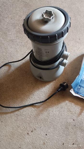 Pompe pour piscine filtre à cartouche - Intex