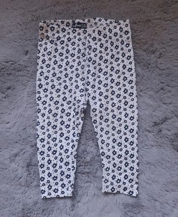 Legging à fleurs 12mois