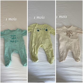 Pyjama 1 mois 