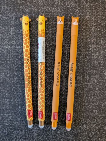 4 stylos Legami 