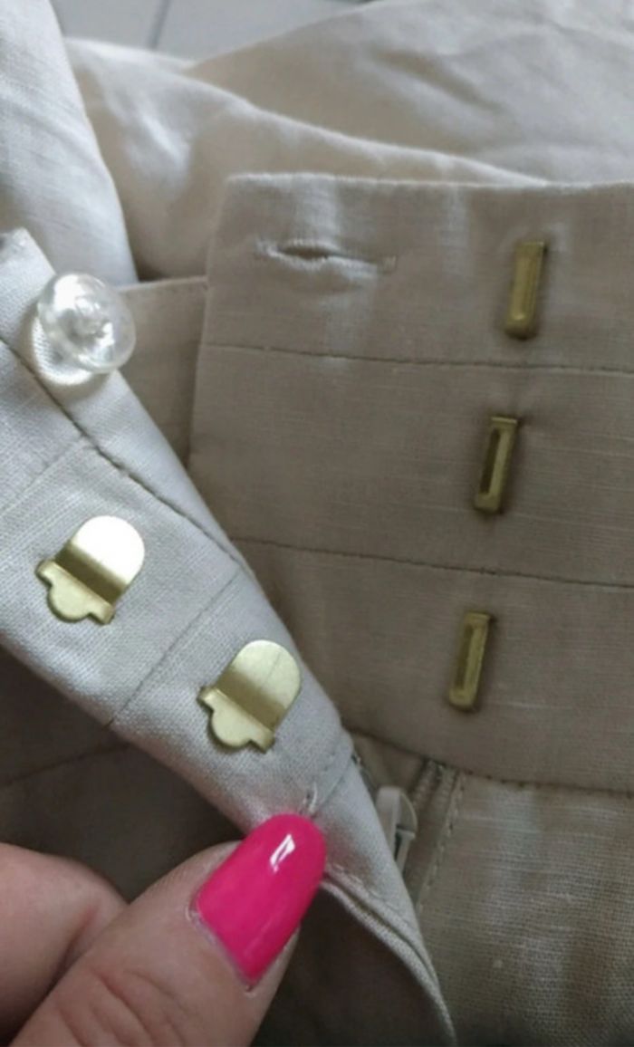 Pantalon Camaïeu  lin/coton femme taille 42 - photo numéro 8