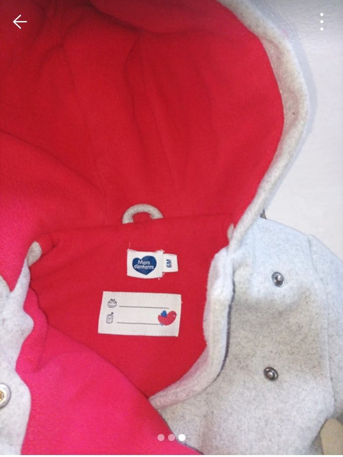Manteau bébé fille - photo numéro 3