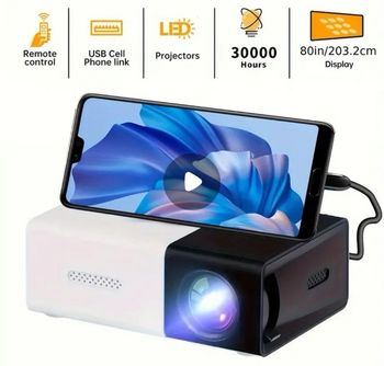 MINI VIDÉO-PROJECTEUR PORTABLE MAOHUTER