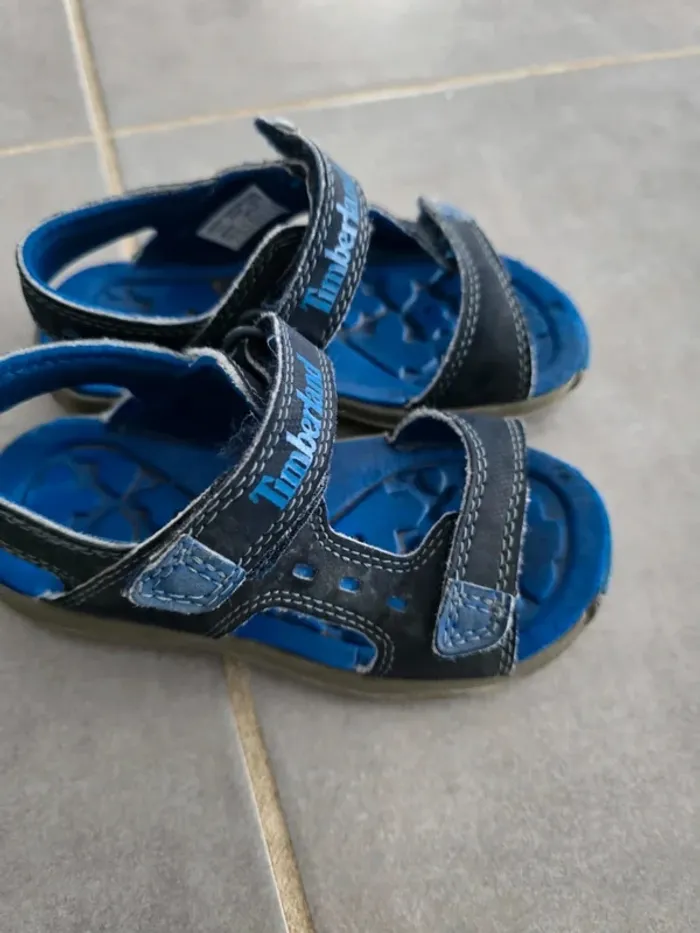 Sandales Timberland bleu - photo numéro 3