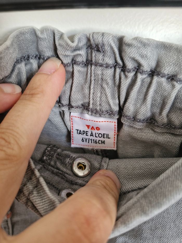 Jupe en jeans tape à l'œil - photo numéro 5