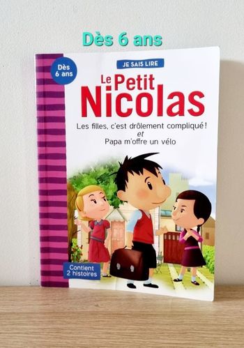 Premières lectures "Le Petit Nicolas" 2 histoires