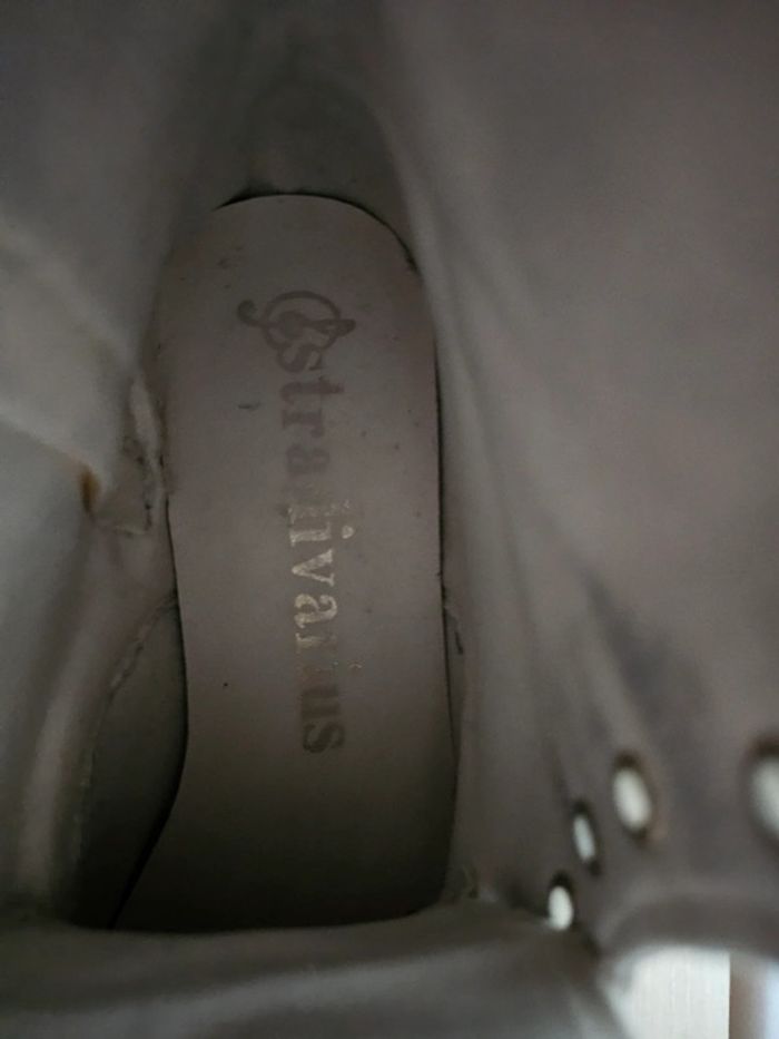 Paire de bottines beige -  Stradivarius - Pointure 38 - photo numéro 7