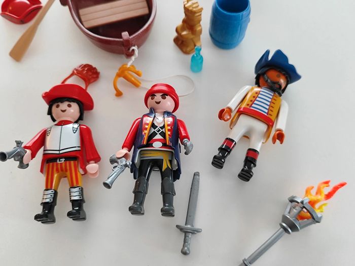 Lot pirates et barque Playmobil - photo numéro 9