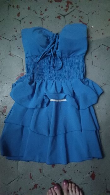 Robe bleu