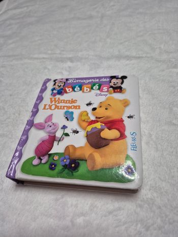 Livre bébé winnie l'ourson