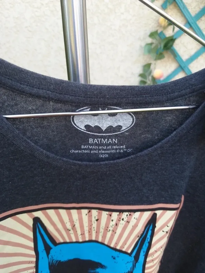 Tee-shirt Batman taille XL -polyester et coton - photo numéro 3