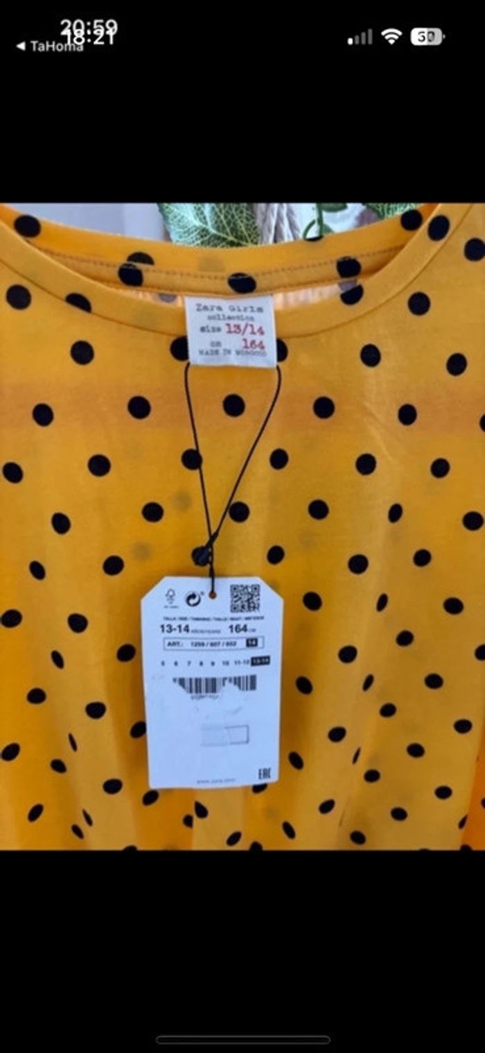 T-shirt Zara neuf 13/14 ans - photo numéro 2