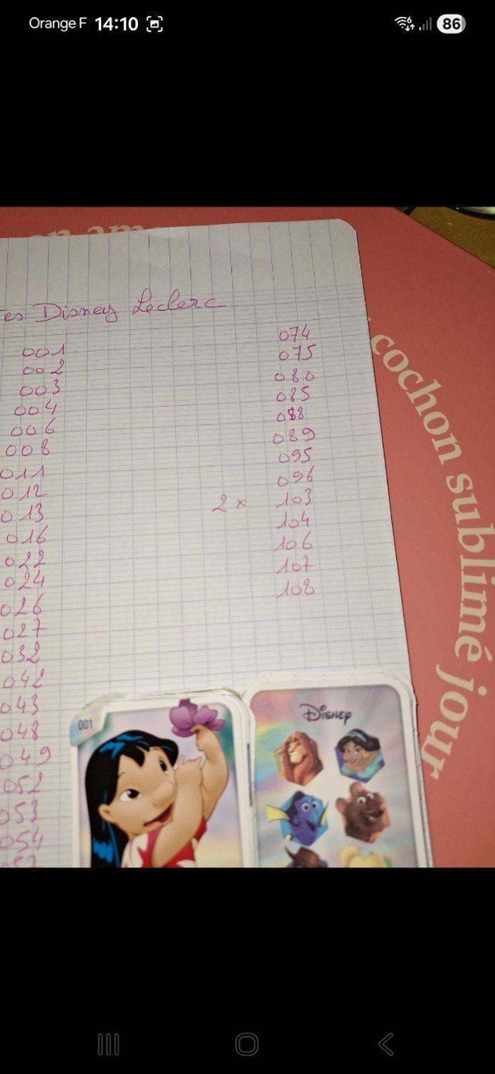 Cartes Disney Leclerc - photo numéro 4