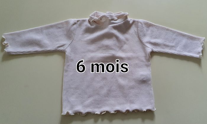 T-shirt manches longues 6 mois
