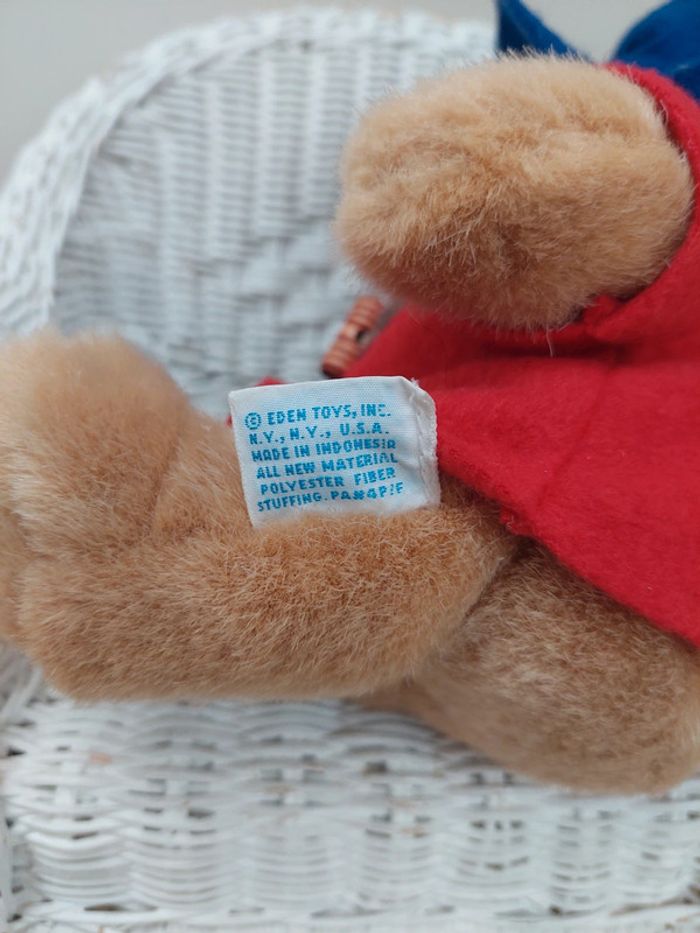 Éden toys - ours en peluche Paddington - photo numéro 6