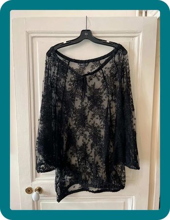 Blouse manches chauve-souris Namara collection Précieuses oversize - Anne Fontaine